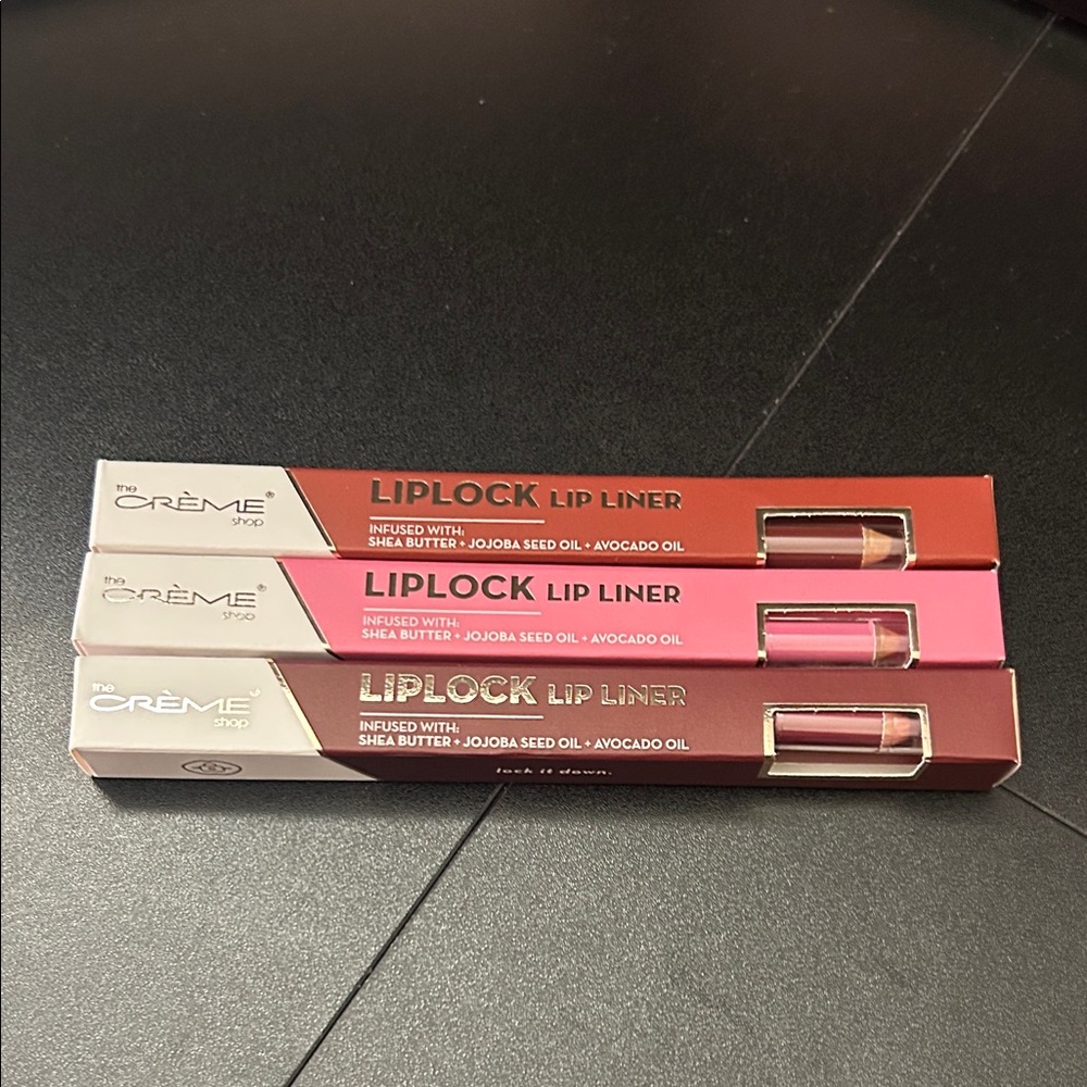 The Crème Shop LipLock Lip Liner Trio